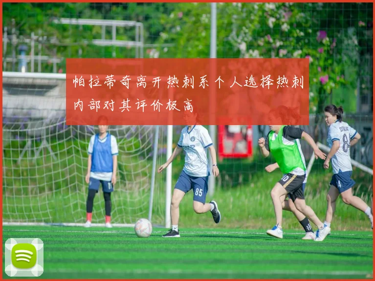 帕拉蒂奇离开热刺系个人选择热刺内部对其评价极高